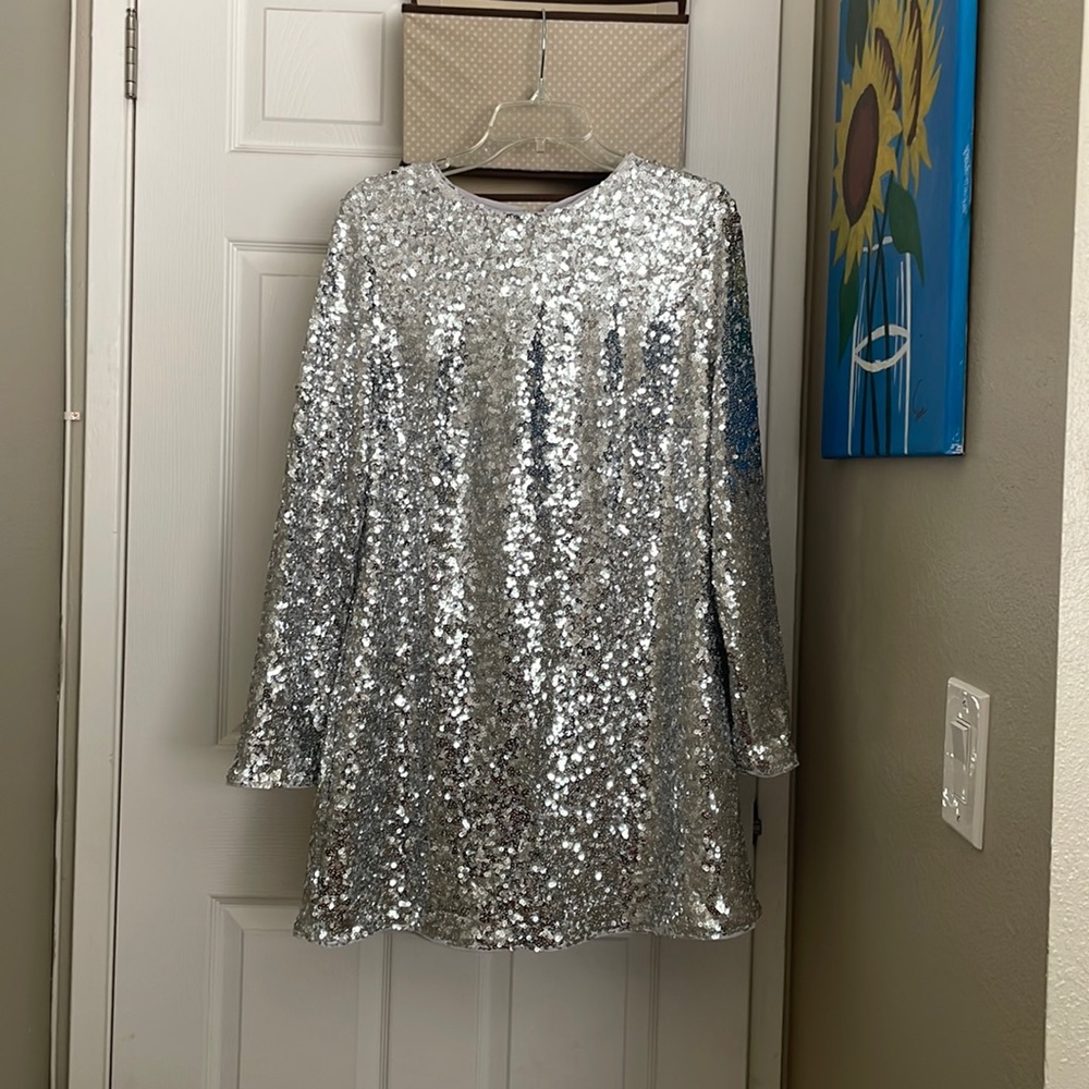 Sequin Sparkle Mini Dress